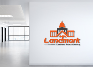 Logo Design by Deziners Zone for Landmark Custom Remodeling | Design: #28392459