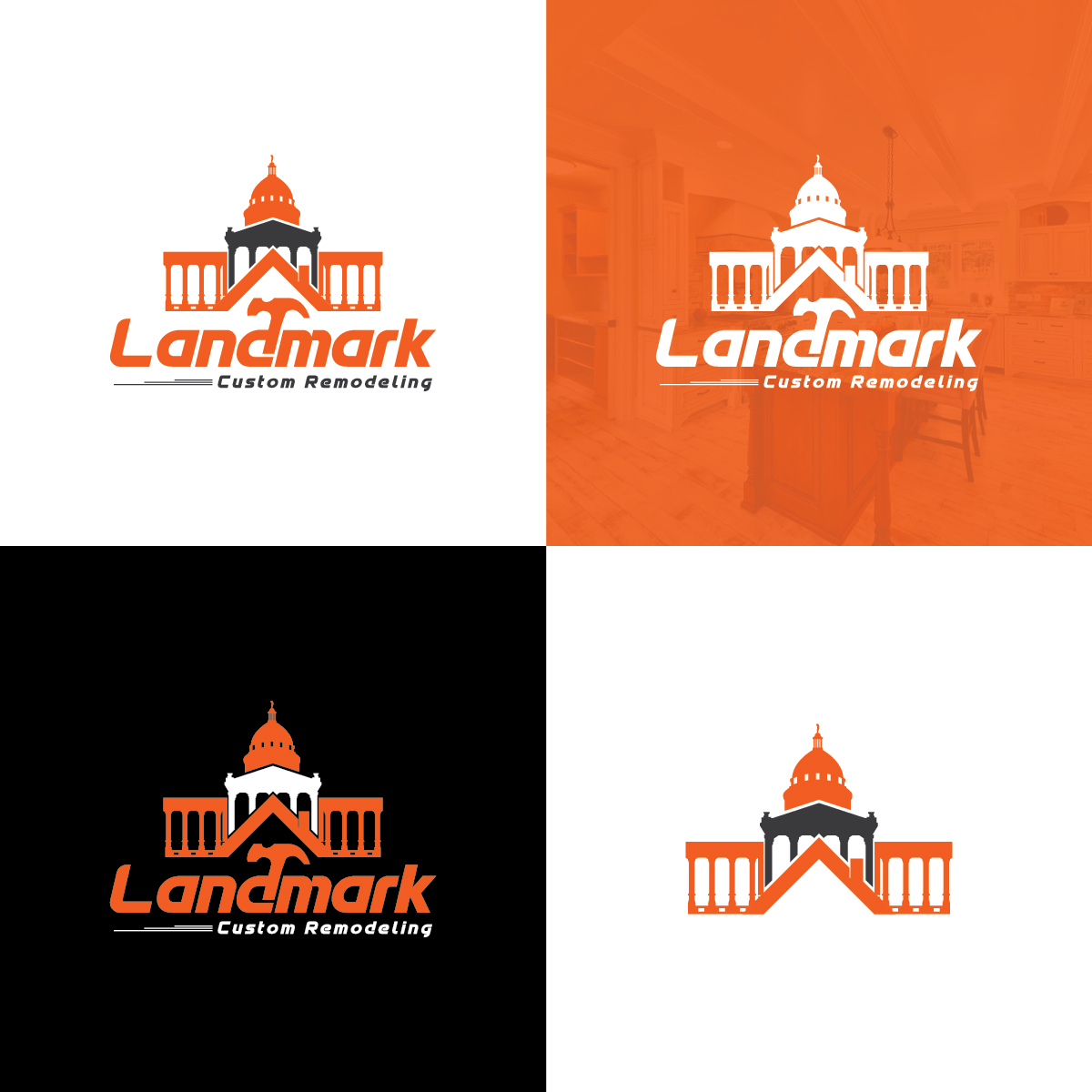 Design de Logo par Deziners Zone pour Landmark Custom Remodeling | Design #28392467