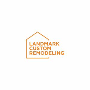Logo Design by Webbymastro for Landmark Custom Remodeling | Design: #28397588