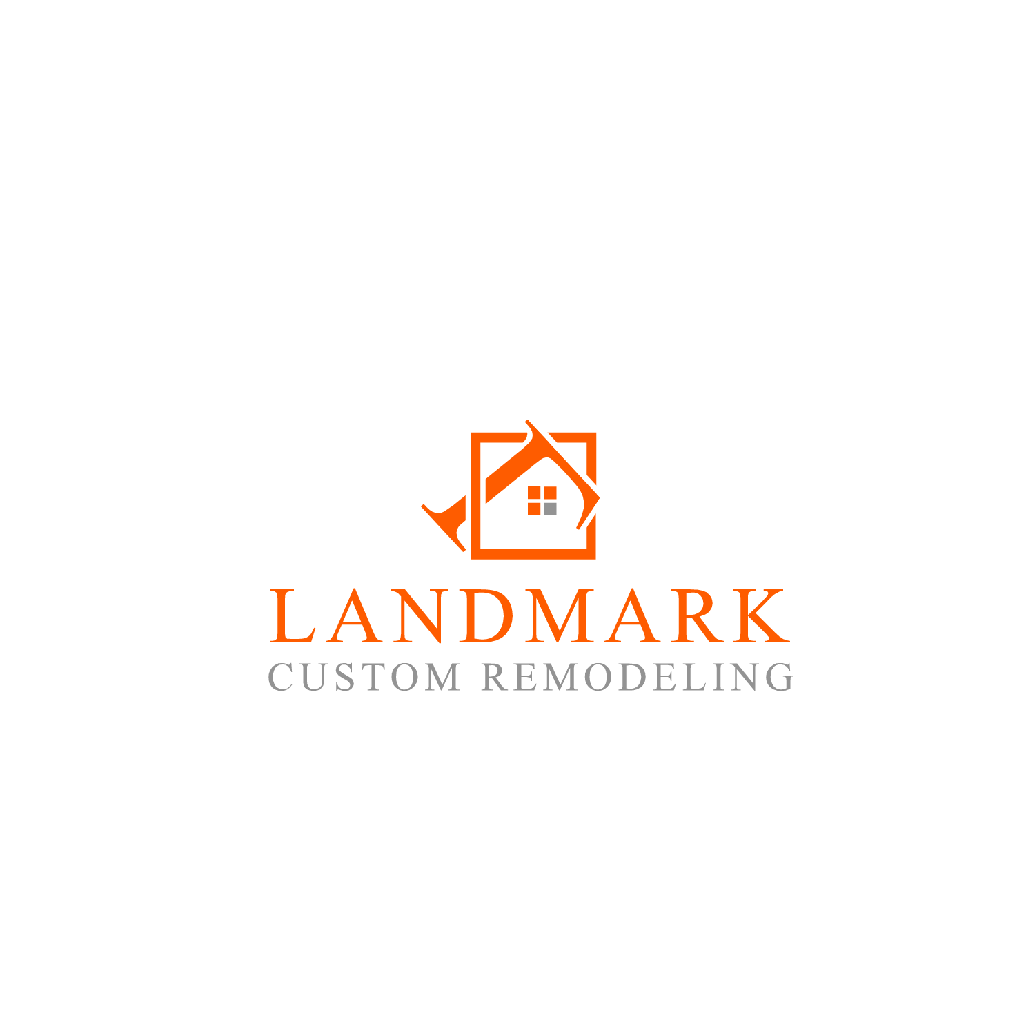 Logo-Design von S.N.Y™-01 für Landmark Custom Remodeling | Design #28391595