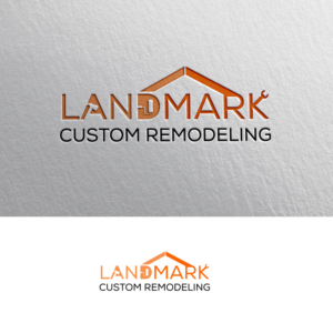 Logo Design by nzdesigners for Landmark Custom Remodeling | Design: #28398787