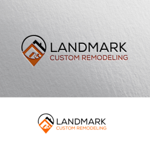 Logo Design by nzdesigners for Landmark Custom Remodeling | Design: #28398788