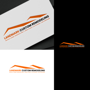 Logo Design by nzdesigners for Landmark Custom Remodeling | Design: #28398820