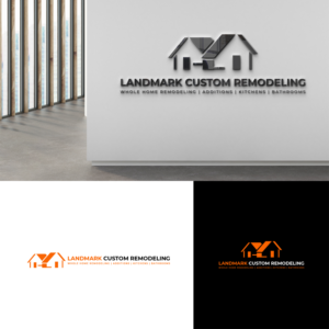 Logo Design by nzdesigners for Landmark Custom Remodeling | Design: #28398821