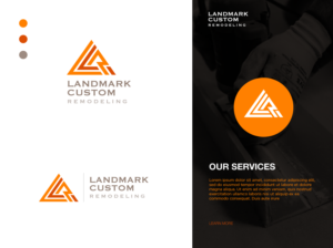 Logo Design by JTdsign for Landmark Custom Remodeling | Design: #28391613