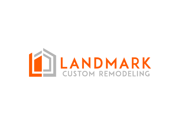Logo Design by patriciaparadesign for Landmark Custom Remodeling | Design #28407400