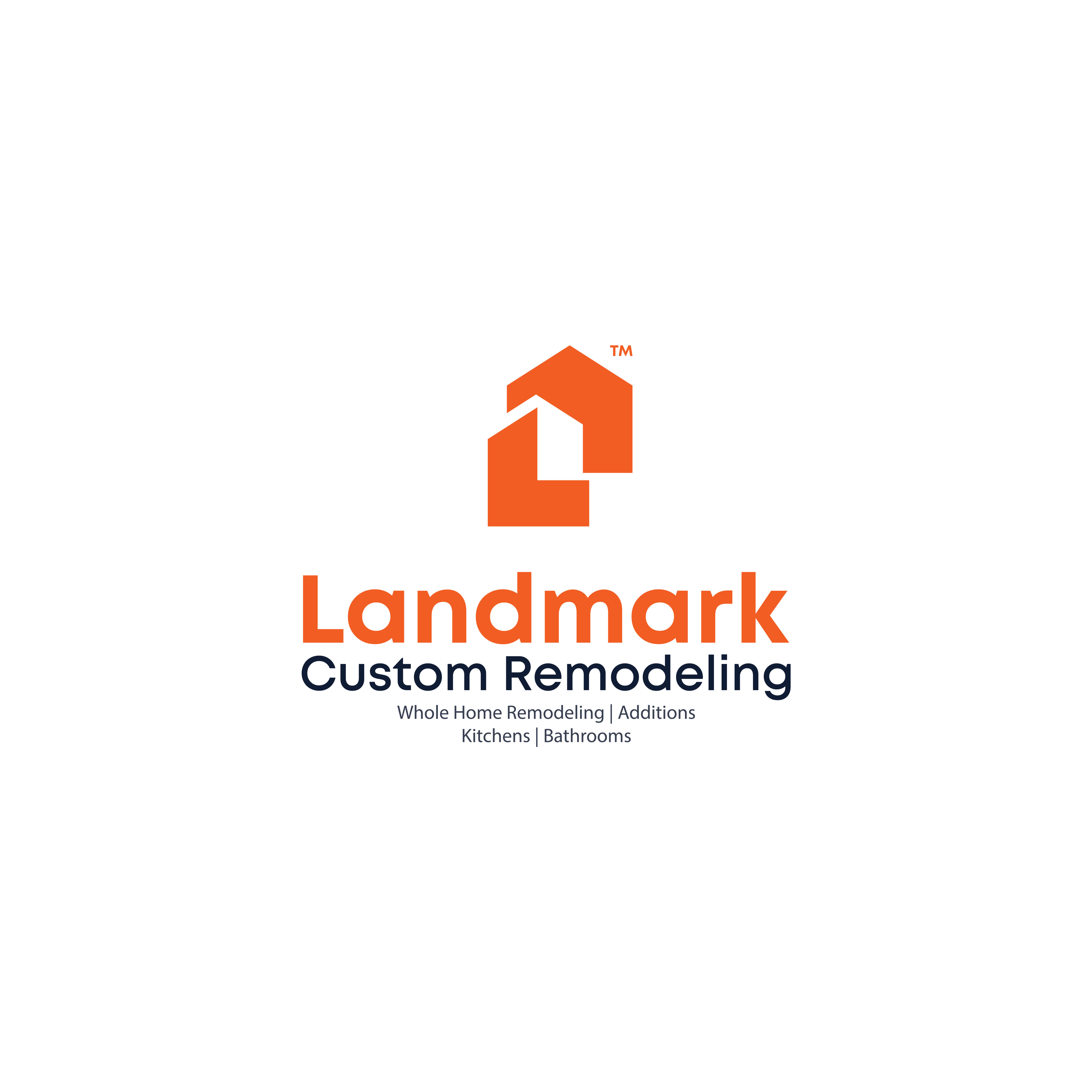 Logo-Design von vramar.roy für Landmark Custom Remodeling | Design #28395297