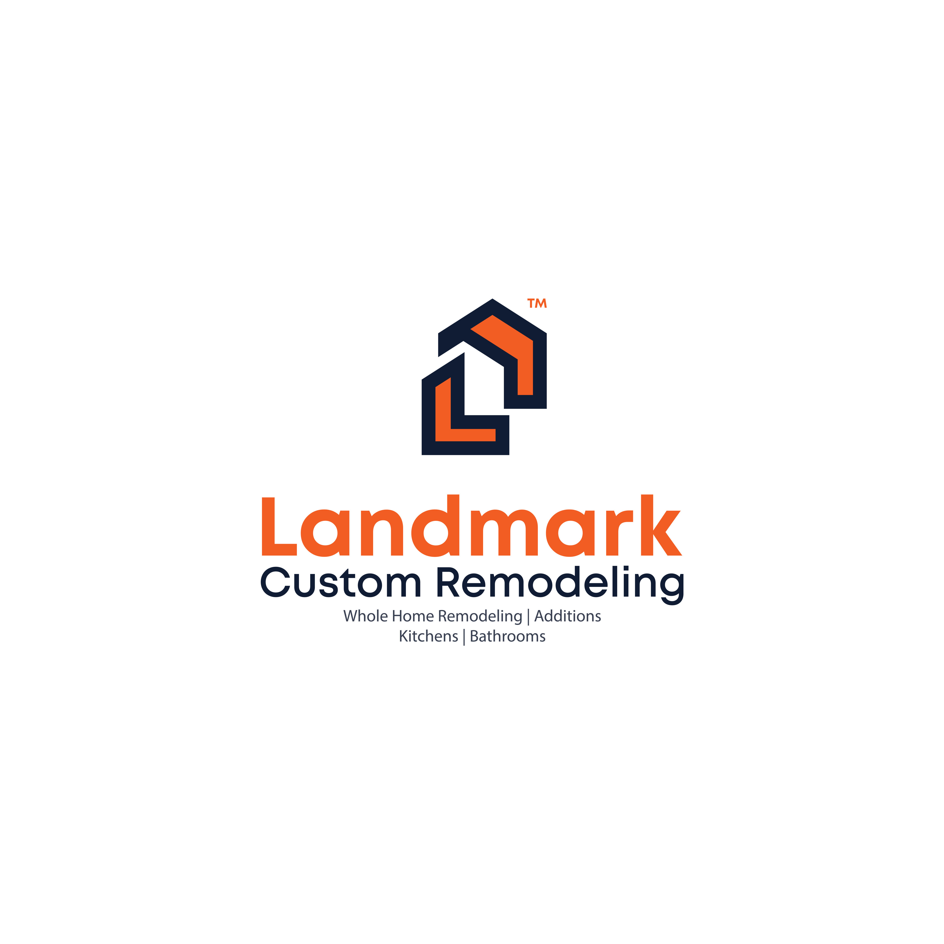 Logo-Design von vramar.roy für Landmark Custom Remodeling | Design #28395298