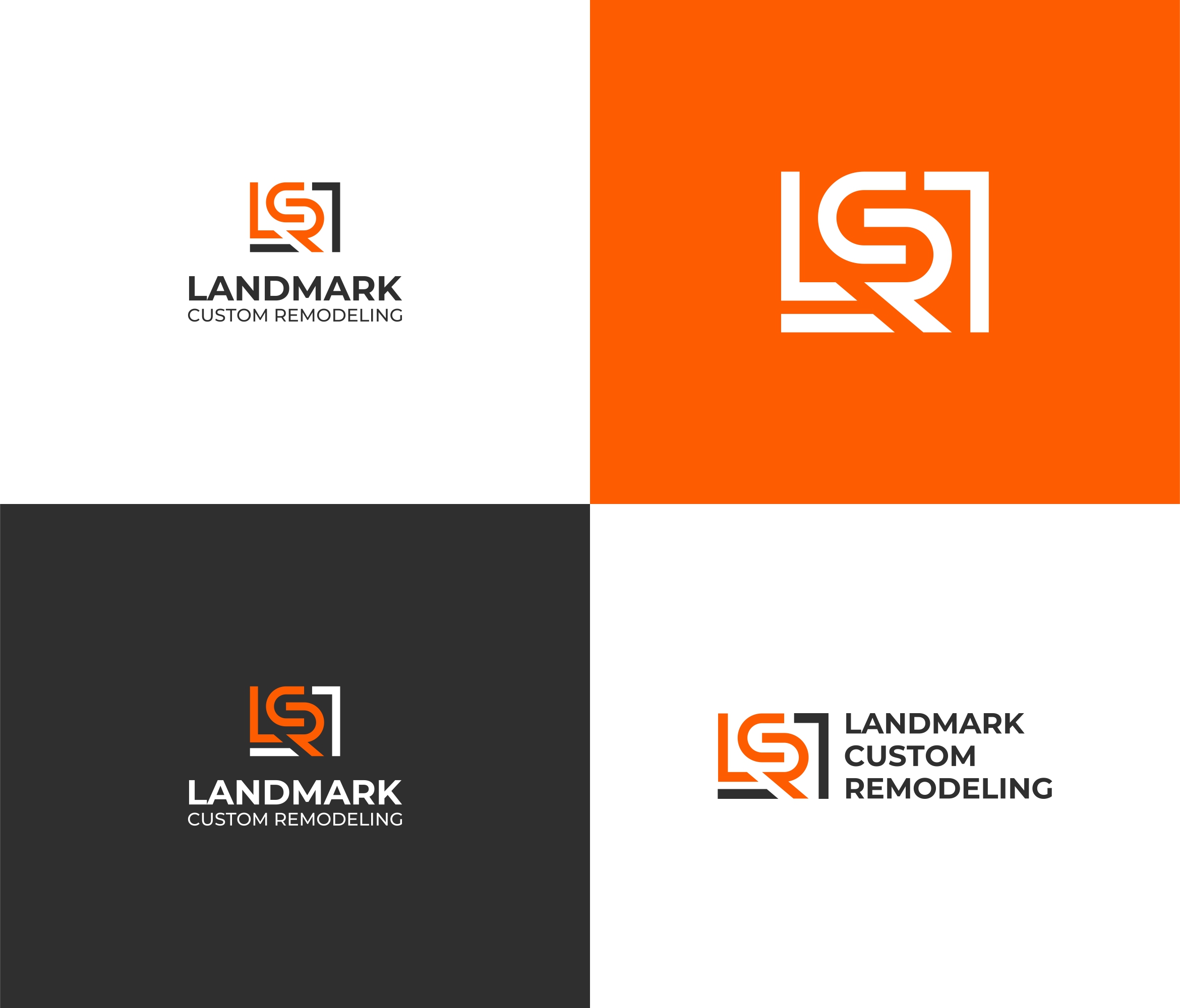 Logo Design by bazheet for Landmark Custom Remodeling | Design #28404349