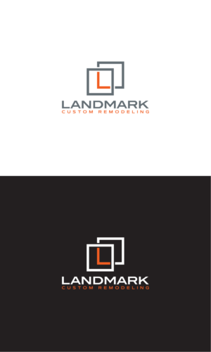Logo Design by MX-Design for Landmark Custom Remodeling | Design: #28402998