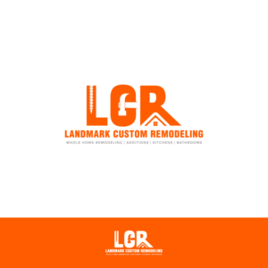 Logo Design by Ash_king for Landmark Custom Remodeling | Design: #28403372