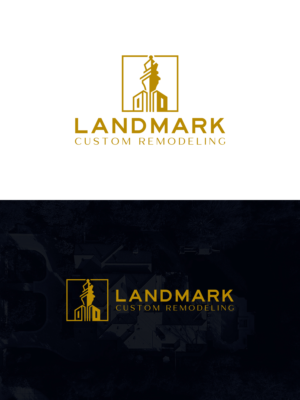 Logo Design by pixelprojekt for Landmark Custom Remodeling | Design: #28406456