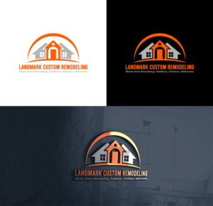 Logo Design by Adi firadika for Landmark Custom Remodeling | Design: #28404334