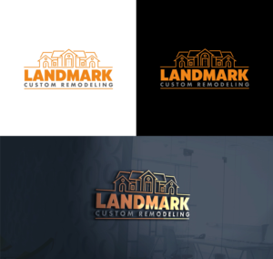 Logo Design by Adi firadika for Landmark Custom Remodeling | Design: #28407393
