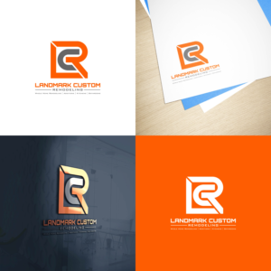 Logo Design by BufiTa for Landmark Custom Remodeling | Design: #28402250