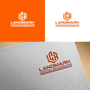 Logo Design by Trident for Landmark Custom Remodeling | Design: #28397533
