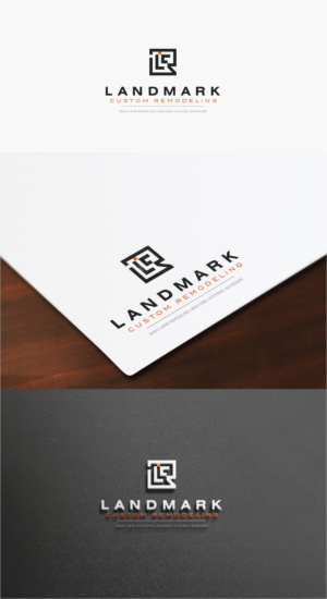 Diseño de Logo por IMilenovic para Landmark Custom Remodeling | Diseño #28392961