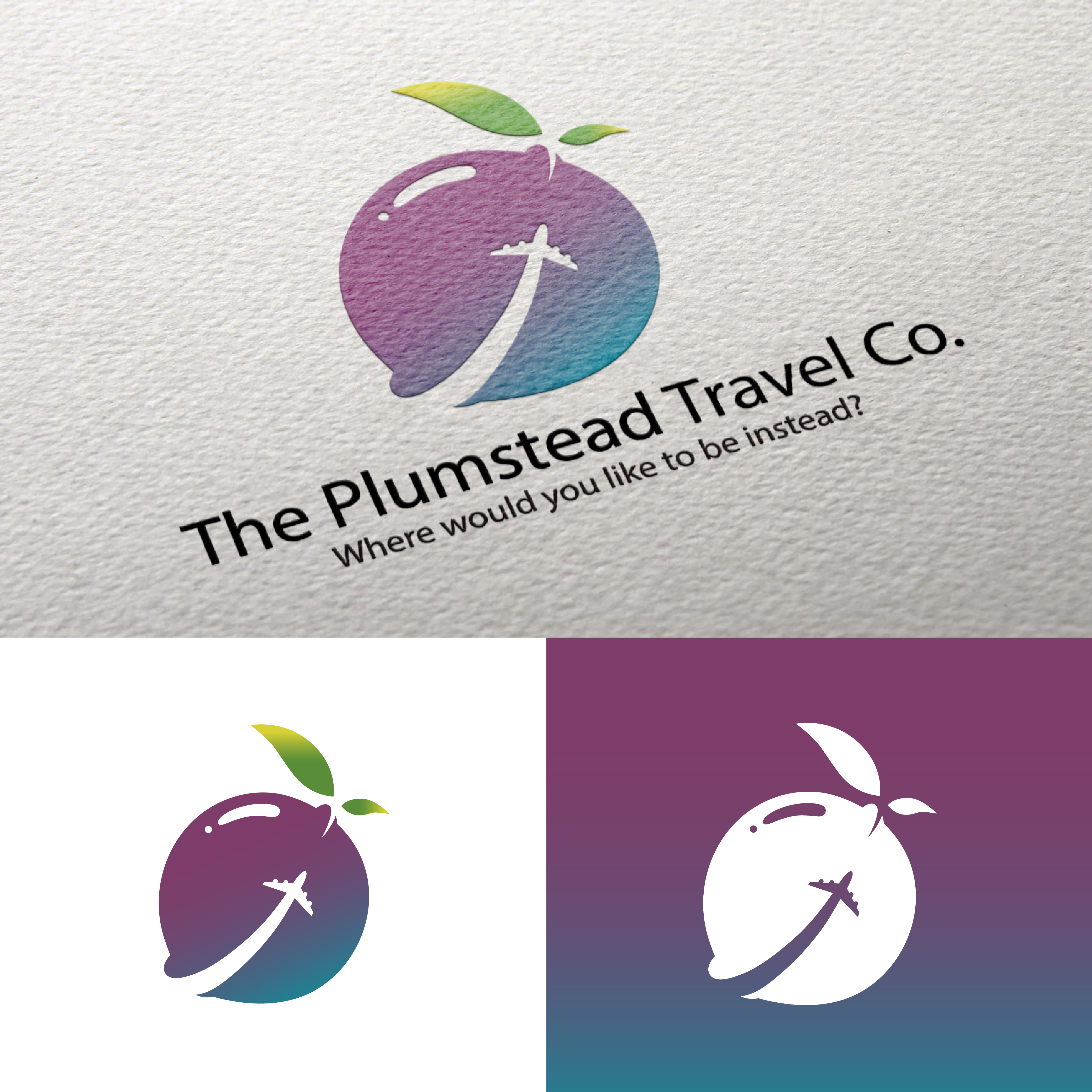 Logo Design by REDVY for The Plumstead Travel Co | Design #28391382