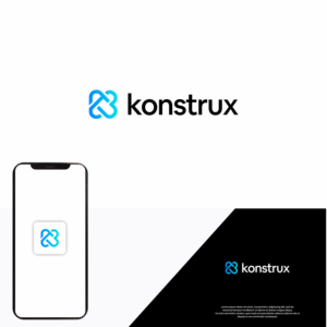 The company name "Konstrux" and/or the letter "K".   | Design de Logo par DesignFirst