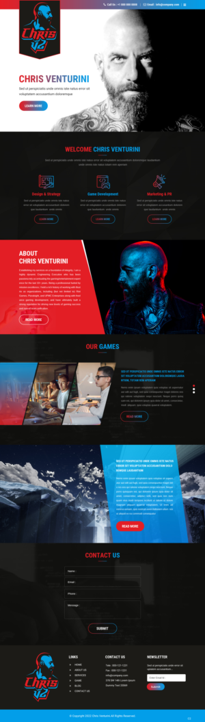 Web Design by pb for this project | Design: #28401096