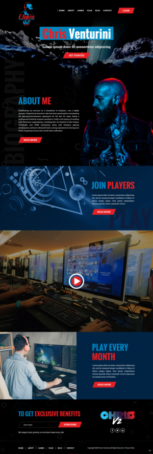 Web Design by pb for this project | Design: #28401097