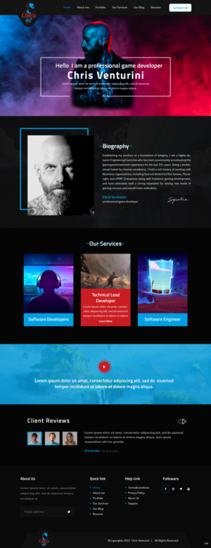 Web Design by pb for this project | Design: #28401102