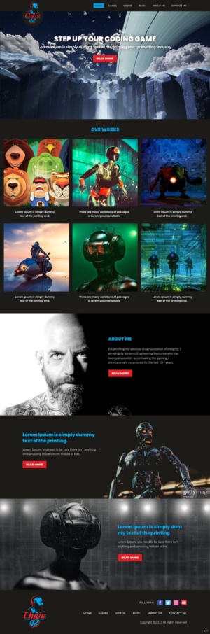 Web Design by pb for this project | Design: #28401107