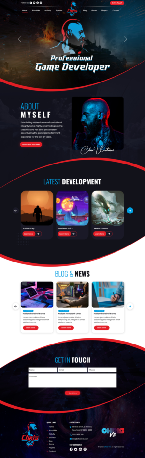 Web Design by sai.designer87 for this project | Design: #28399675