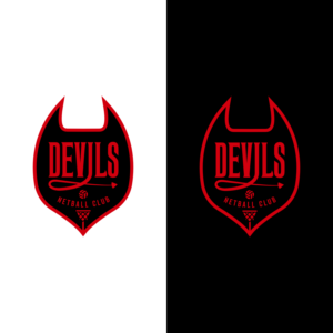 Diseño de Logo por EspadaDesign para Devils Netball Club | Diseño: #28395681