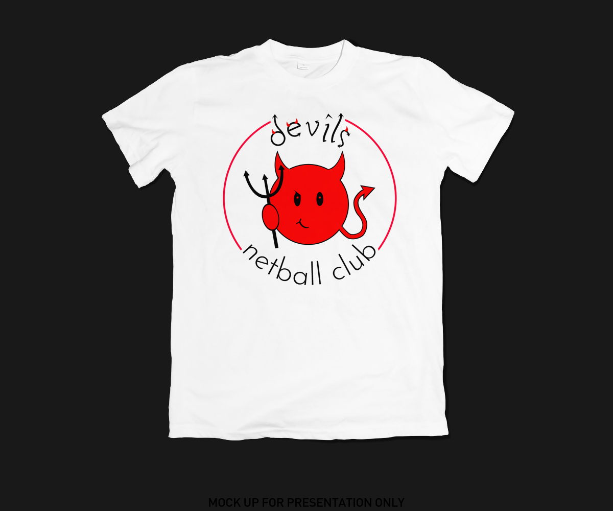 Diseño de Logo por vincent.designpro para Devils Netball Club | Diseño #28395129