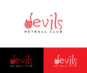 Diseño de Logo por Kavth para Devils Netball Club | Diseño: #28398476