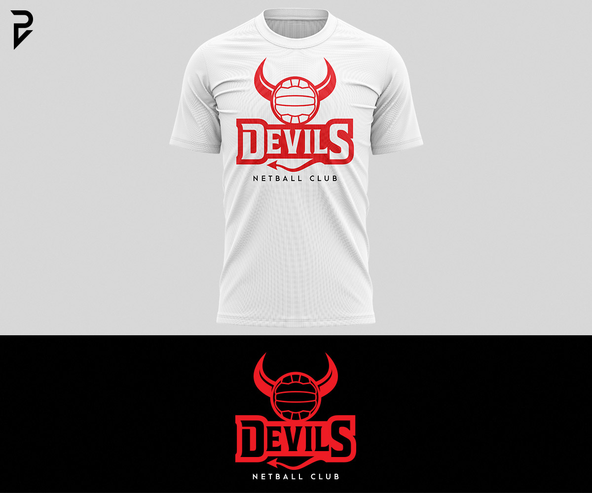 Diseño de Logo por poisonvectors para Devils Netball Club | Diseño #28396668