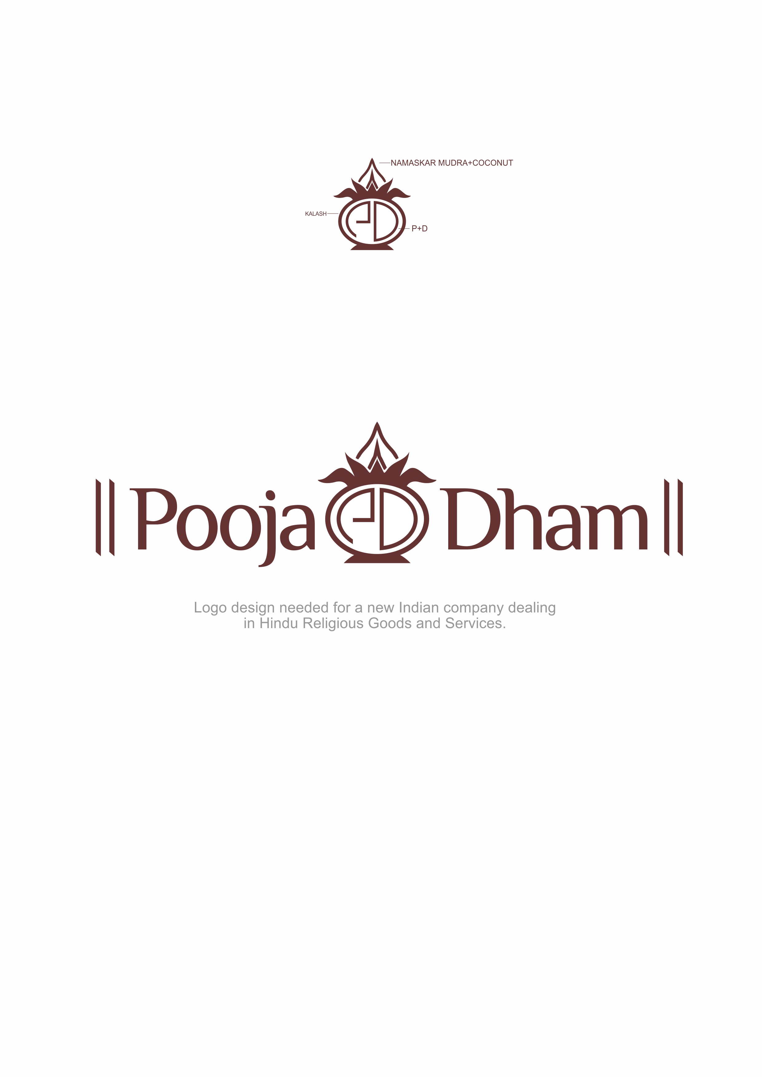 Logo Design by alok bhopatkar for Mangalam Pooja Stores Pvt. Ltd. | Design #28407304