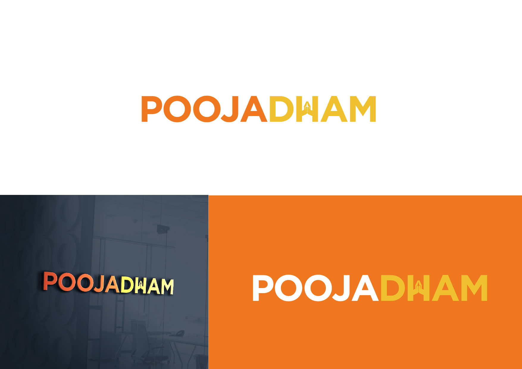 Logo Design by Arun for Mangalam Pooja Stores Pvt. Ltd. | Design #28407352