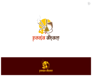 Logo Design by D_Mantra for Mangalam Pooja Stores Pvt. Ltd. | Design #28400088