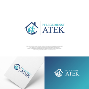 Pflegedienst ATEK | Logo Design by LogoEon