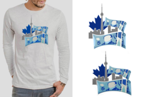 T-shirt Design by elveneclipse for Canadian Apparel Designs | Design: #28398105