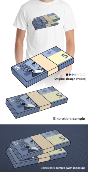 Diseño de Camiseta por Yakuza20 para Canadian Apparel Designs | Diseño #28399706