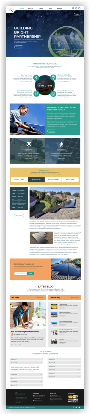 Web Design by Samodra for this project | Design: #28419419