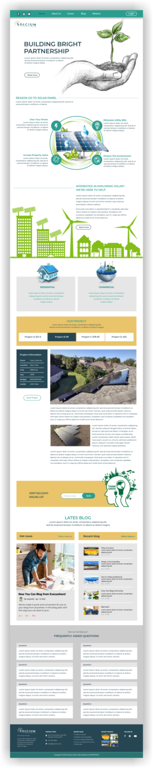 Web Design by Samodra for this project | Design: #28419425