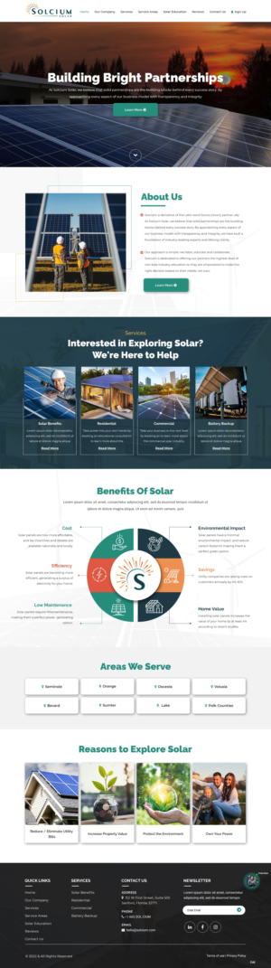 Web Design by pb for this project | Design: #28405619