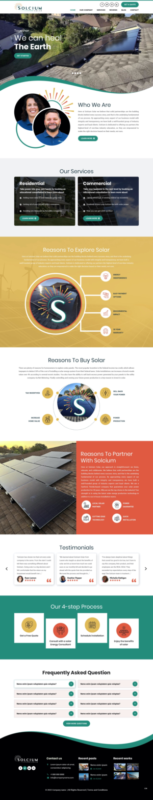 Web Design by pb for this project | Design: #28405620