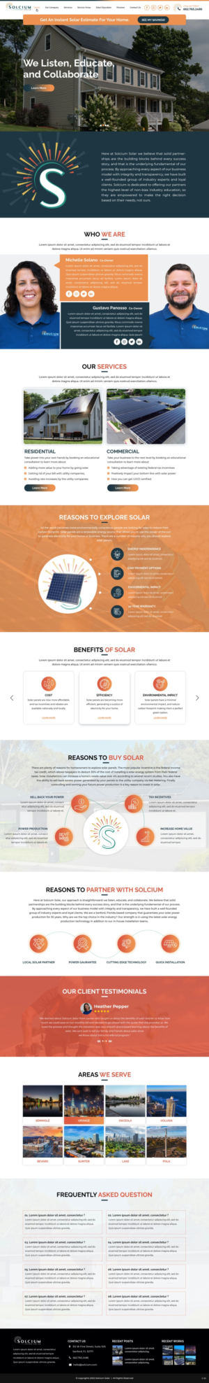 Web Design by pb for this project | Design: #28405621