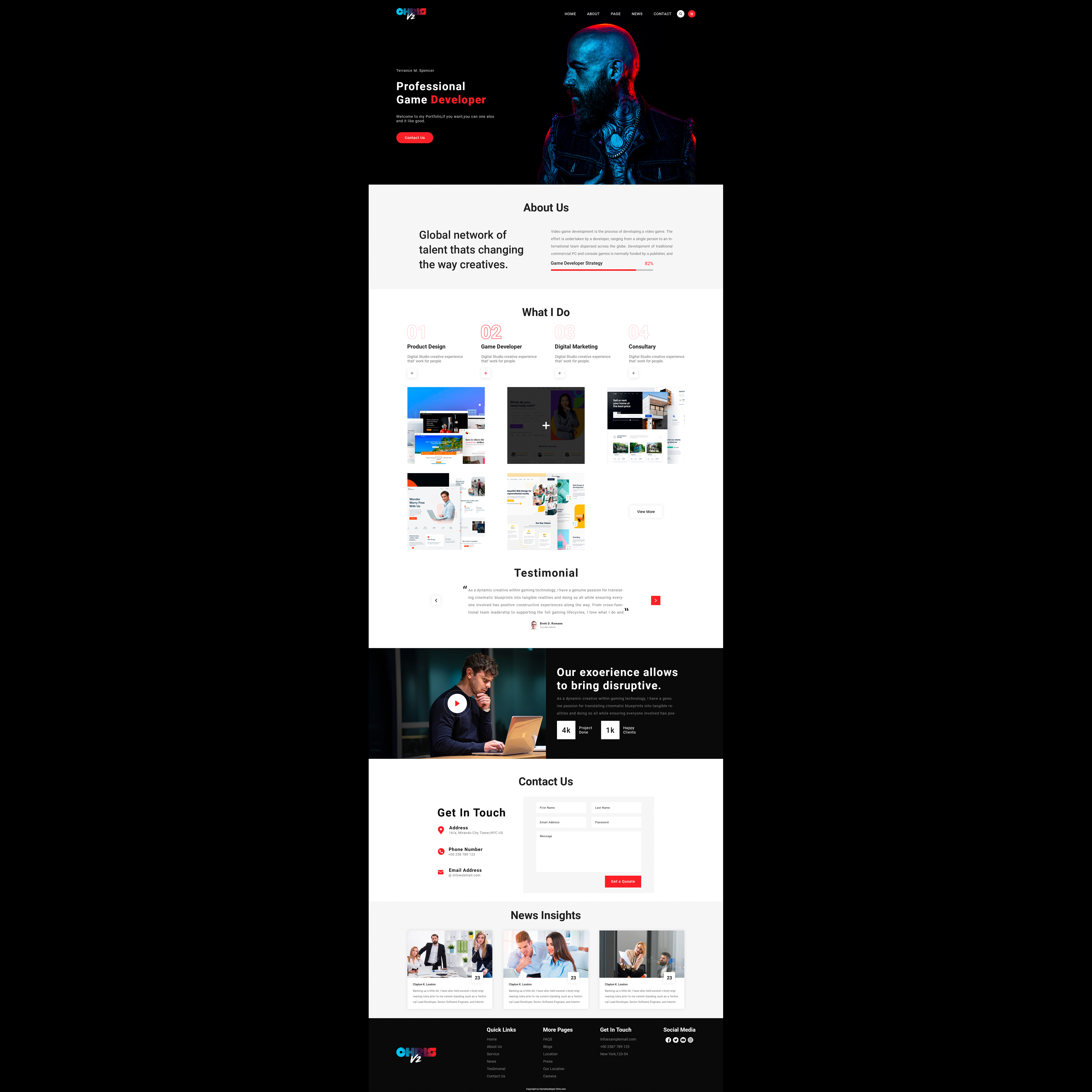 Web Design by dxdesignz for this project | Design #28406505