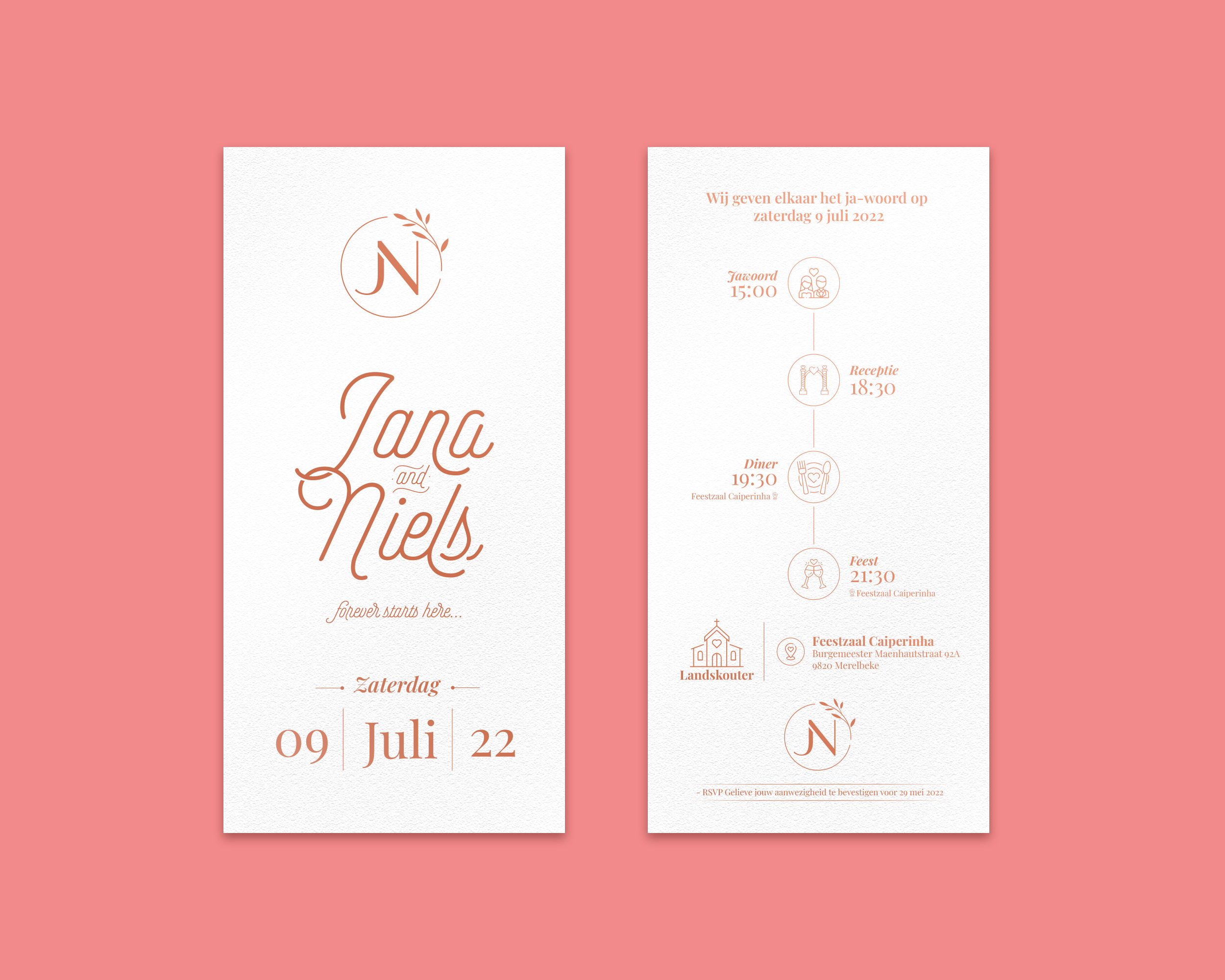 Diseño de Invitación por Sana Creativos para Studio De Roo - BE 0761.388.830 | Diseño #28411705