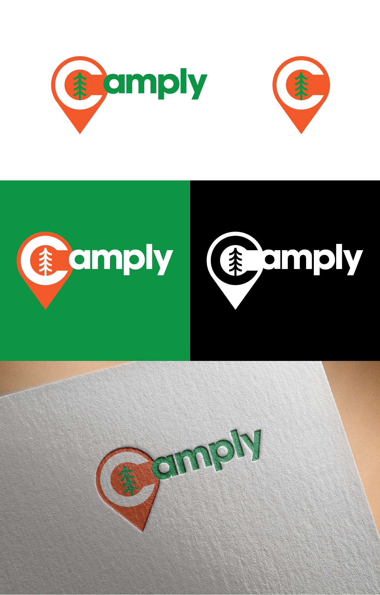 Logo Design by Filo F for Camply | Design #28397206