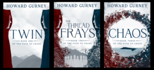 The Path to Chaos trilogy - fantasy fiction | Diseño de portada de libro por hektorsty