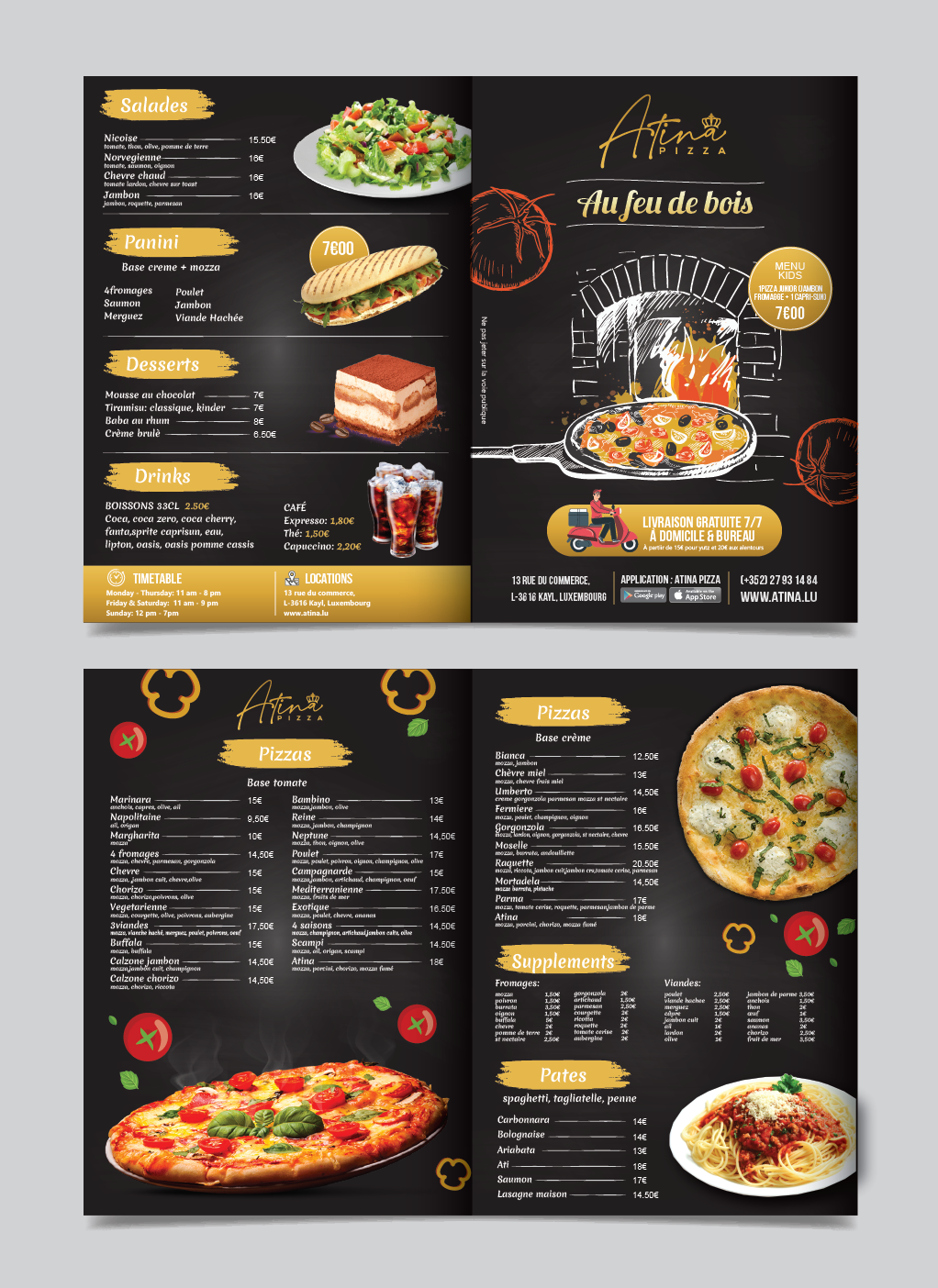 Flyer Design by alex989 for CD PUBLICITE LUX | Design #28431988