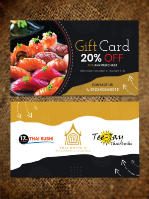 Business Card Design by Sandaruwan