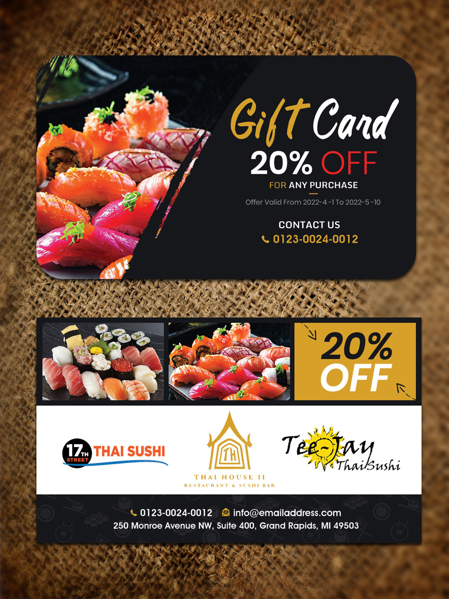 Diseño de Tarjeta de Presentación por Sandaruwan para Soba Asian Noodles | Diseño #28402377